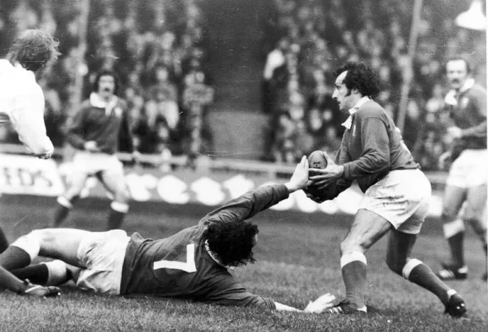 Framed Print : Five Nations Champiomship Wales v England Cardiff Arms Park 5th March 1977 Framed Print : Five Nations Champiomship Wales v England Cardiff Arms Park 5th March 1977