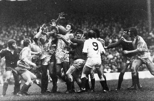 Five Nations Championship England v Wales 4th February 1978 Welsh