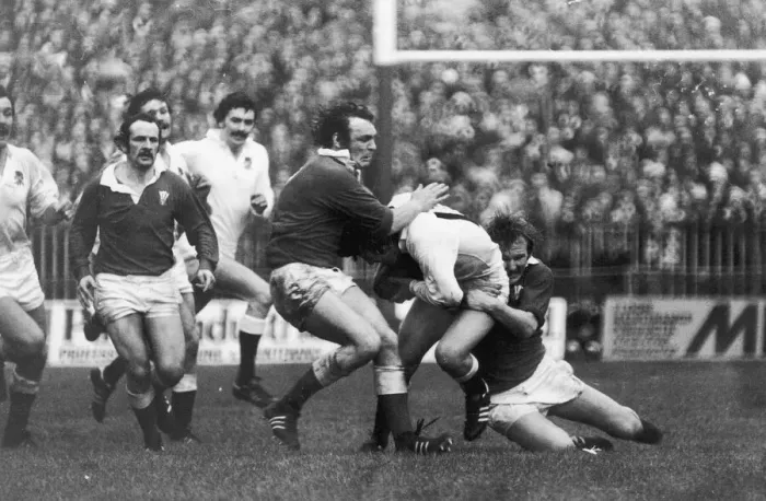 Framed Print : Five Nations Championship Wales v England Cardiff Arms Park 5th March 1977 Framed Print : Five Nations Championship Wales v England Cardiff Arms Park 5th March 1977