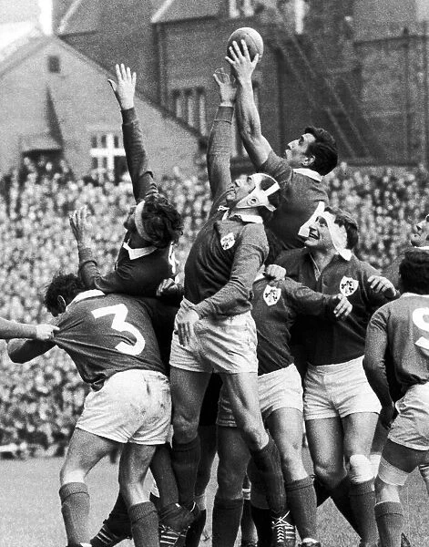 Five nations Championships Wales v Ireland Cardiff Arms Park 13th March 1971