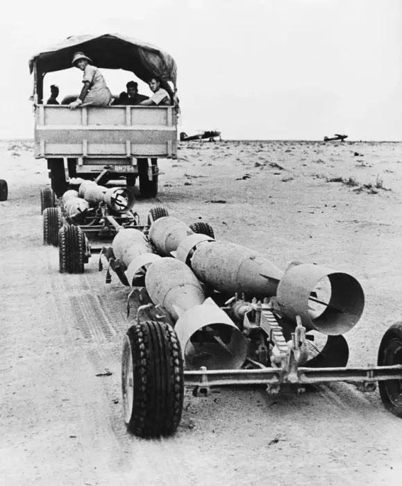 Framed Print : Naval aircraft are operating from bases in the Western Desert