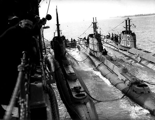 Navy Submarines HMS Sea lion, Snappet, Sunfish