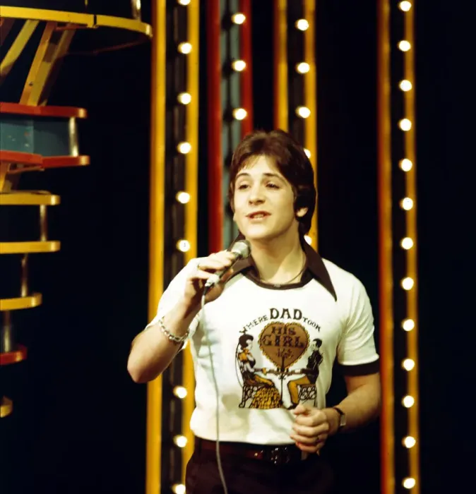 Framed Print : Neil Reid seen here during rehearsals for the BBC television programme Top of Framed Print : Neil Reid seen here during rehearsals for the BBC television programme Top of