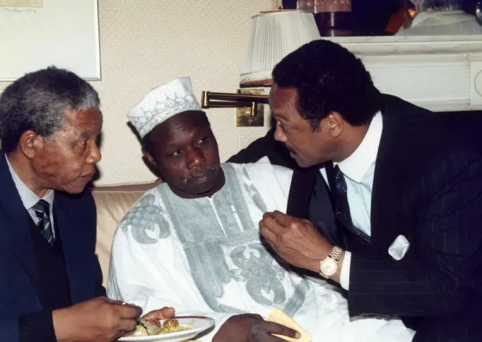 Framed Print : Nelson Mandela, deputy Leader, African National Congress, visits London Framed Print : Nelson Mandela, deputy Leader, African National Congress, visits London
