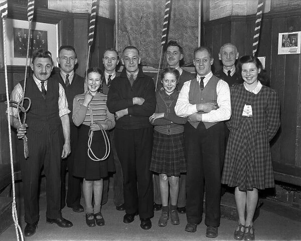 Netherton Parish Church Bell Ringers, 3rd March 1948