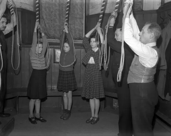 Framed Print : Netherton Parish Church Bell Ringers, 3rd March 1948 Framed Print : Netherton Parish Church Bell Ringers, 3rd March 1948