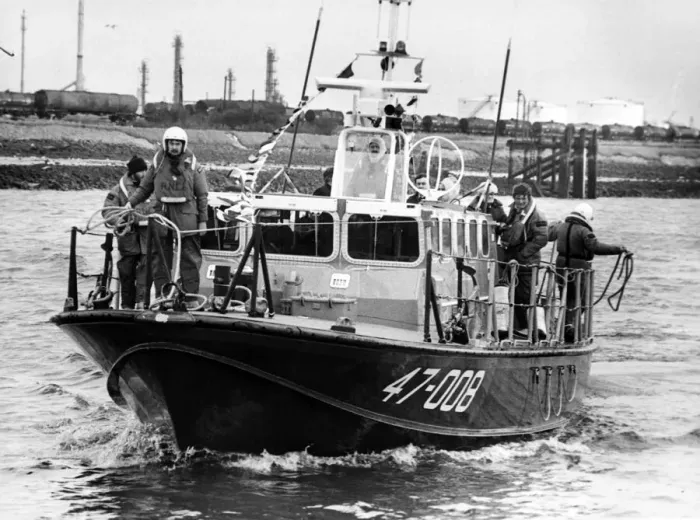 Framed Print : The new 47 foot vessel is put through her paces. RNLI chiefs have launched an appeal for Framed Print : The new 47 foot vessel is put through her paces. RNLI chiefs have launched an appeal for