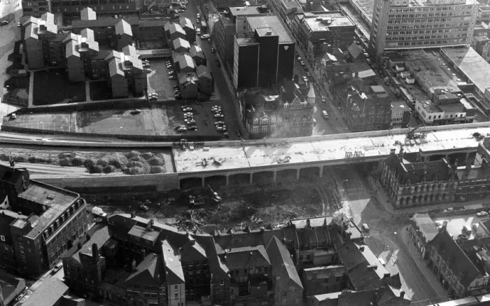 Framed Print : The new A66 bypass bridge over Albert Road into the centre of Middlesbrough Framed Print : The new A66 bypass bridge over Albert Road into the centre of Middlesbrough