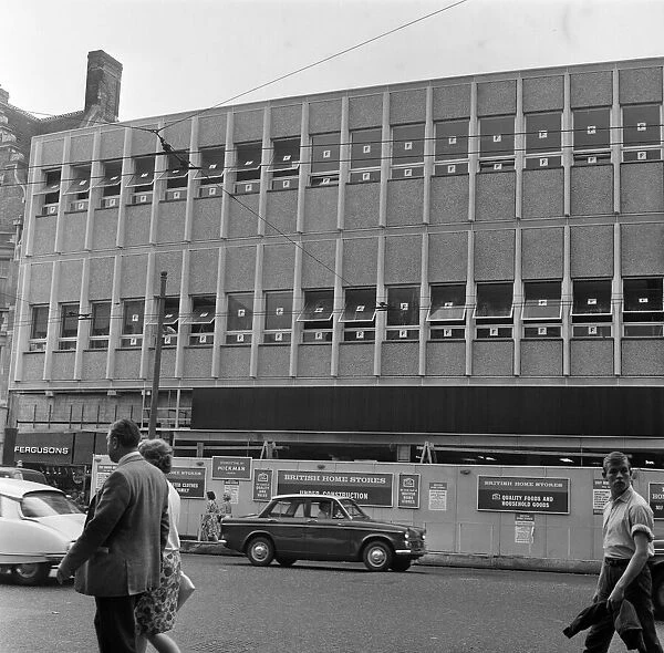New BHS premises on Broad Street, Reading. 24th June 1967