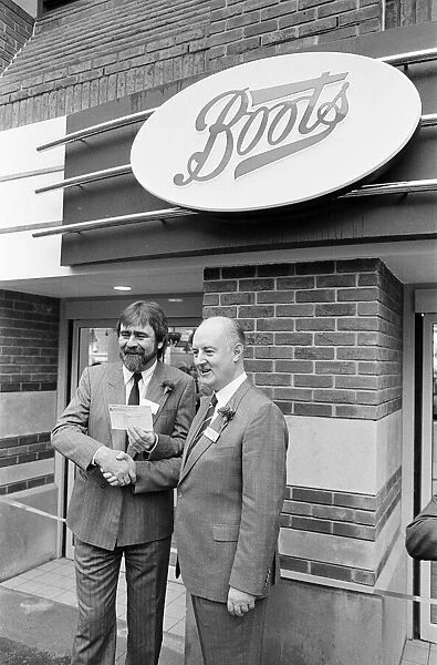 New Boots store opening at Clayton Square Shopping Centre, Liverpool 9th November 1988