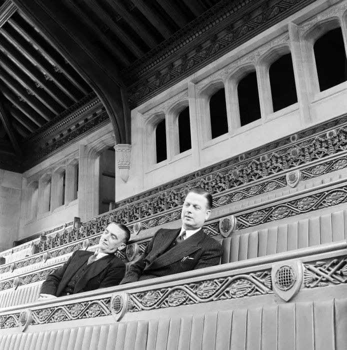 Framed Print : The new Chamber of the House of Commons, which will be opened on the 26th October