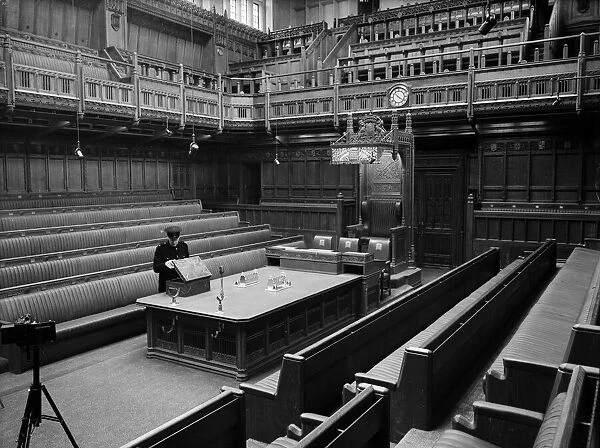 The new Chamber of the House of Commons, which will be opened on the 26th October