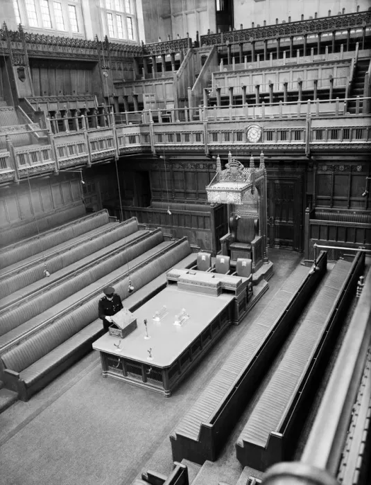 Framed Print : The new Chamber of the House of Commons, which will be opened on the 26th October Framed Print : The new Chamber of the House of Commons, which will be opened on the 26th October