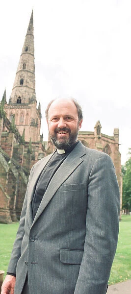 The new Dean of Lichfield, Dr. Tom Wright. 10th August 1993