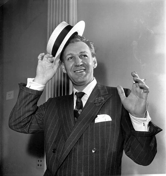 The new Forrest Tucker appeared in a cabaret at the American Officers Club