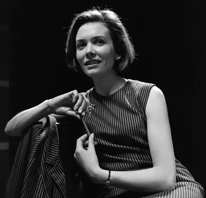 Framed Print : New girl for BBC2, Interviewer Joan Bakewell pictured at the BBC TV Centre at White City Framed Print : New girl for BBC2, Interviewer Joan Bakewell pictured at the BBC TV Centre at White City