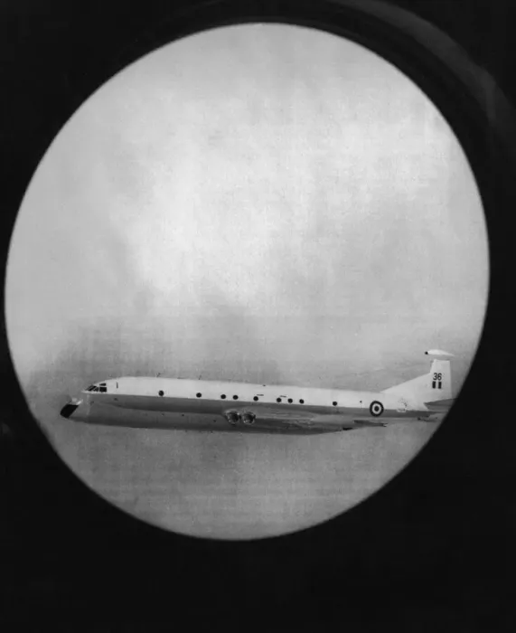 Framed Print : The new Hawker Siddley Nimrod MR1 maritime patrol aircraft of the Royal Air Force