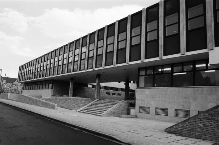 Framed Print : The new Law Courts in Middlesbrough. 1973 Framed Print : The new Law Courts in Middlesbrough. 1973