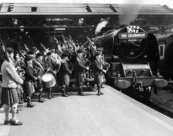A new luxury train began today on 17th June 1957, on the London Midland region giving
