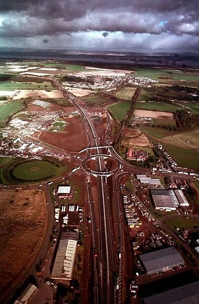 The new M8 link at Newbridge October 1997 Opened today by Malcolm Chisolm MP