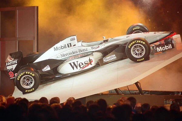 New McLaren MP4 12 Formula One Motor Racing Car is launched at Alexandra Palace in London