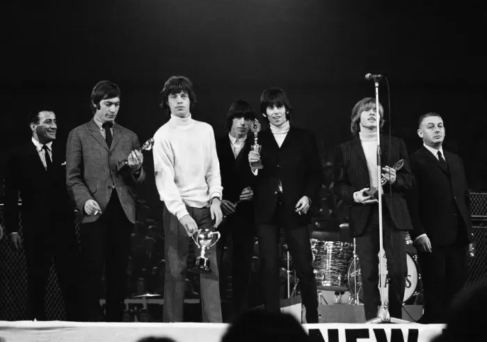 Framed Print : New Musical Express Poll Winners pop concert at Empire Pool Wembley, 1965