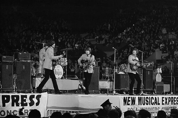 New Musical Express pop concert at Empire Pool Wembley 11th April 1965