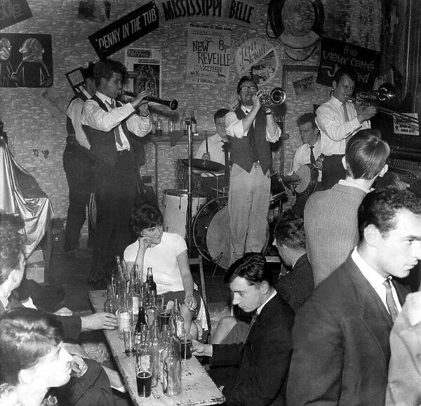 The New Orleans Jazz Club in Melbourne Street, Newcastle in August 1962
