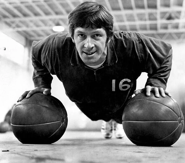 New Player for West Bromwich Albion, John Wile pictured during a training session
