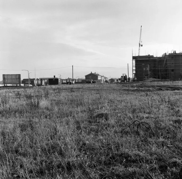 Framed Print : New shopping centre, Norton. 1971 Framed Print : New shopping centre, Norton. 1971