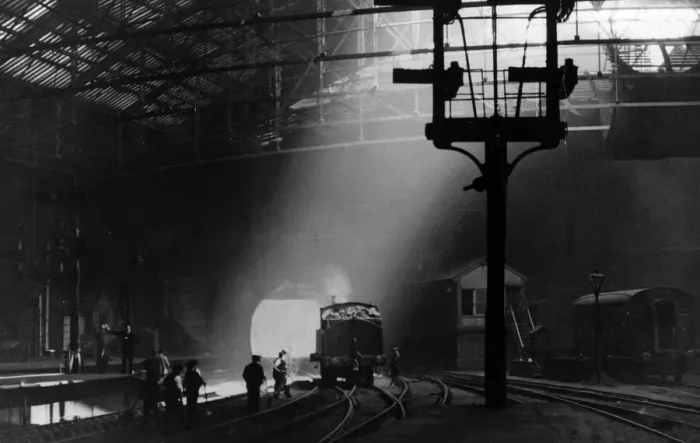 Framed Print : New Street Station, Birmingham, 20th December 1933