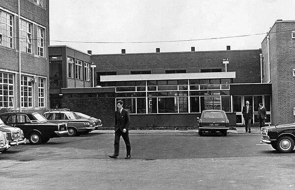 New Students Union building at Rugby College of Engineering Technology, 30th October 1968