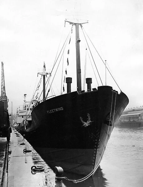 The new Tyne ship Fleetwing built in Germany for Witherington and Everett, Newcastle