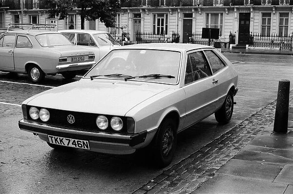 The new VW car, Volkswagen Scirocco Sports Coupe, £1995. 5th September 1974