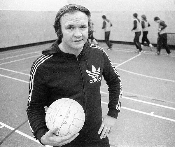 New West Bromwich Albion manager Ron Atkinson seen here during a training session