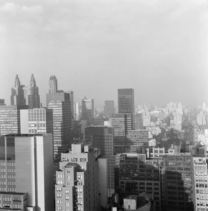 Framed Print : New York Scenes, Thursday 15th October 1964 Framed Print : New York Scenes, Thursday 15th October 1964