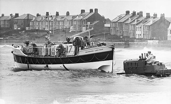 The Newbiggin lifeboat, The Mary Joicey. 30th January 1976 The ninth