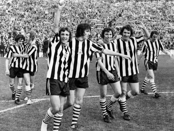 Framed Print : Newcastle 2-0 Burnley, FA Cup semi final match at Hillsborough, Saturday 30th March 1974 Framed Print : Newcastle 2-0 Burnley, FA Cup semi final match at Hillsborough, Saturday 30th March 1974