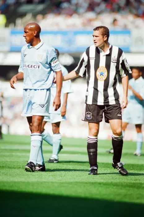 Framed Print : Newcastle 3-0 Coventry, premier league match at St James Park, Saturday 19th August 1995