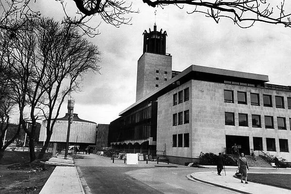 Newcastle Civic Centre, a local government building located in the Haymarket area of