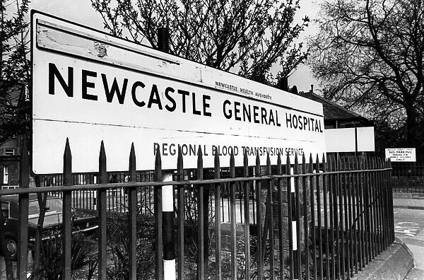 Newcastle General Hospital. Circa 1980