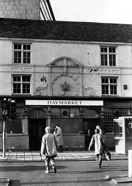 Newcastle public houses (pubs  /  pub) - The Haymarket. 21st January, 1987