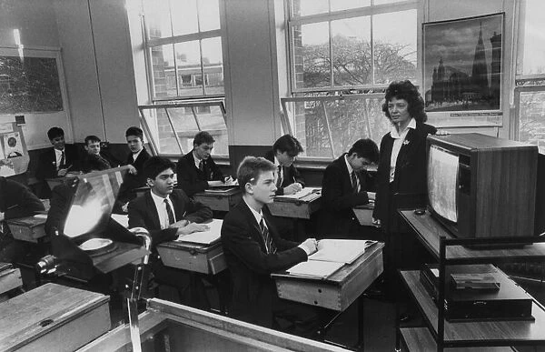 Newcastle Royal Grammer School 1989 - teacher Mrs Pat Sainsbury