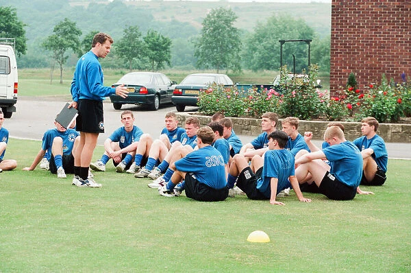 Newcastle United 1994, Pre Season Training, at the clubs training HQ near Durham