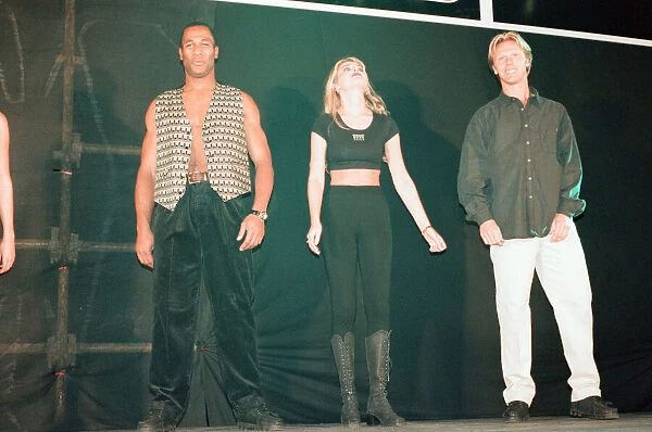 Newcastle United FC Fashion Show at St James Park, Newcastle, 27th September 1995