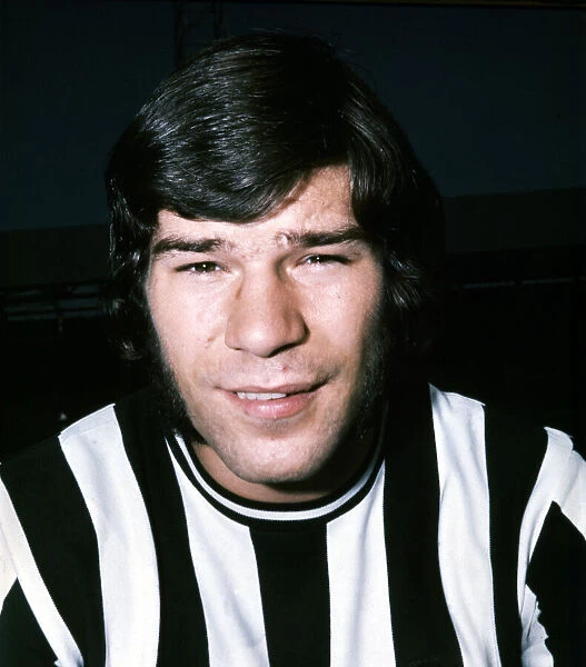Newcastle United footballer Malcolm MacDonald July 1972