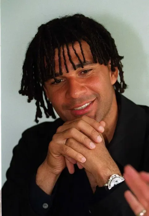 Framed Print : Newcastle United manager Rudd Gullit in relaxed mood as he prepares for the the FA Cup Framed Print : Newcastle United manager Rudd Gullit in relaxed mood as he prepares for the the FA Cup