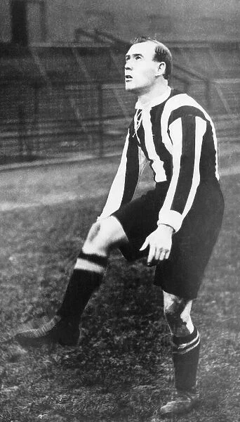 Newcastle United Number 9 Hughie Gallacher. c. 1925 Gallacher became one of