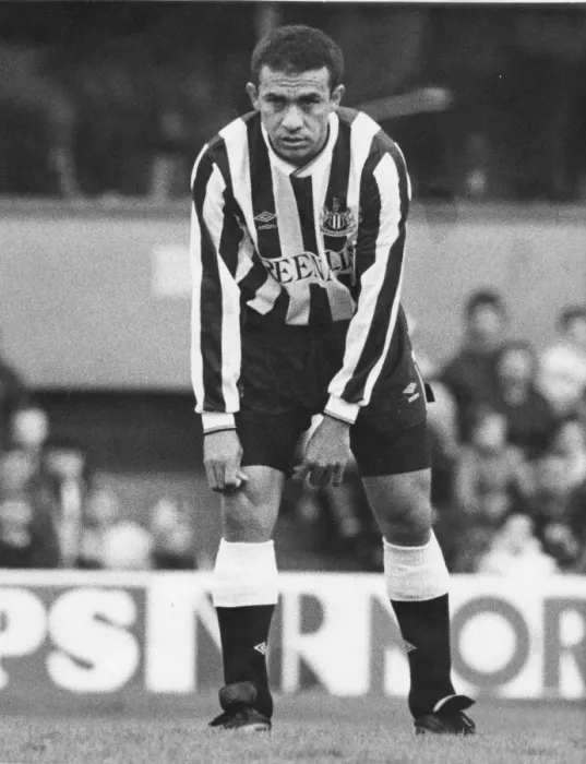 Framed Print : Newcastle United player Mirandinha 3 November 1988. Mirandinha Framed Print : Newcastle United player Mirandinha 3 November 1988. Mirandinha