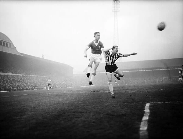Newcastle United v Birmingham. Newcastles Alf McMichael. 24th December 1960